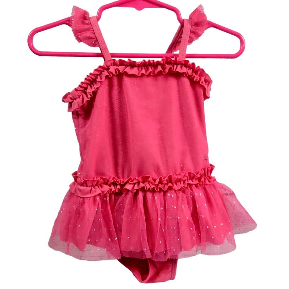 Truly Scrumptious by Heidi Klum‎ Pink Swimsuit Size 2T